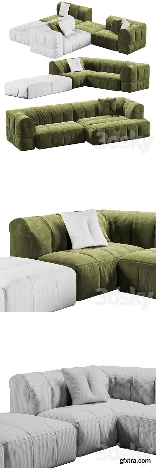 Sofa STRIPS from ARFLEX