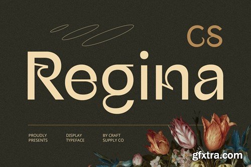 Regina – Art Nouveau Font VU823FM