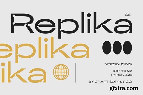 Replika – Inktrap Font 9CKF38E