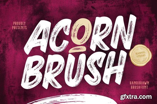 Acorn Brush Font 4YP9C6R