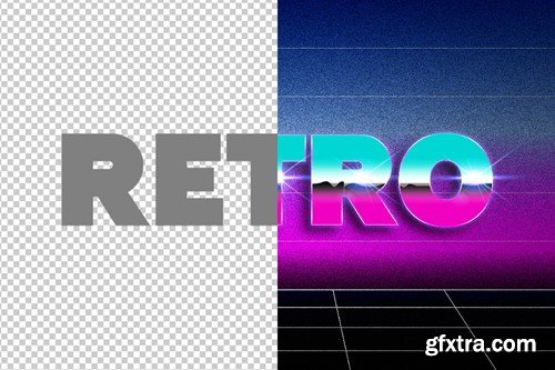 Retro Text Effect 4AGVGPX