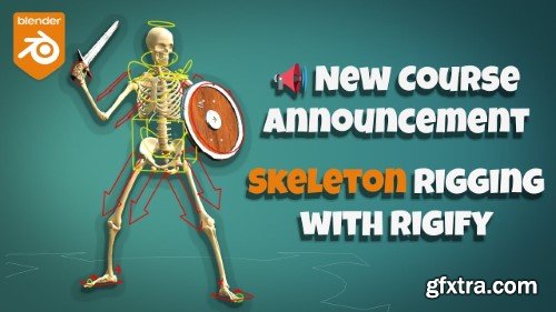 CGDive - Rig a Skeleton with Blender and Rigify