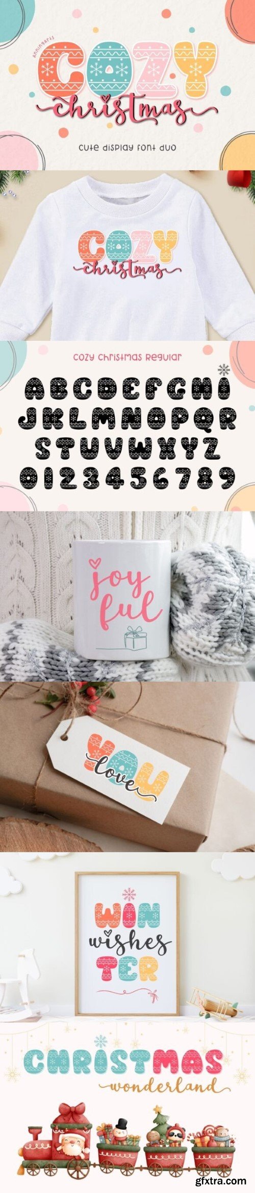 Cozy Christmas Duo Font