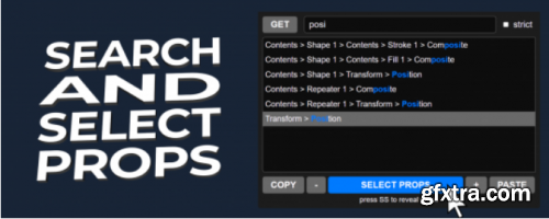 Aescript Search and Select Properties V 1.0.4