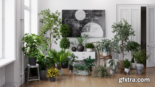 Evermotion - Archmodels vol. 280 - Indoor Plants