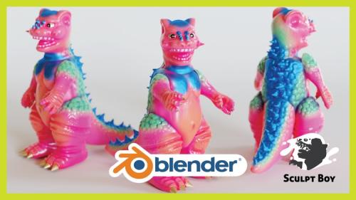 Udemy - Create a Kaiju Sofubi Figurine with Hands-On Practice