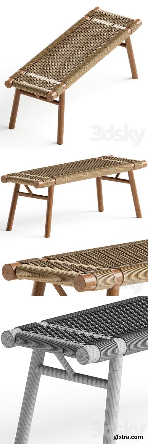 Maruta Bench by Big Sand Woodworking