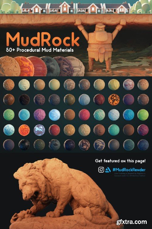 MudRock - Procedural Materials