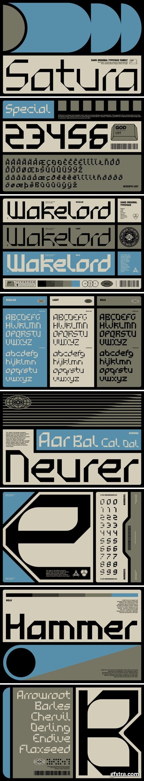 Satura Font