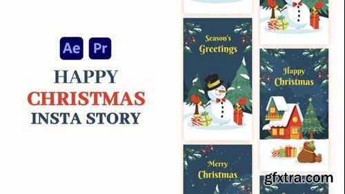 Videohive Merry Christmas Instagram Story 55654655