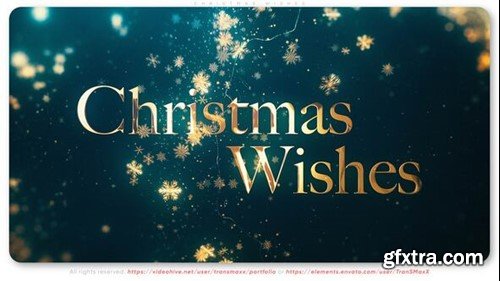 Videohive Christmas Wishes 55622179