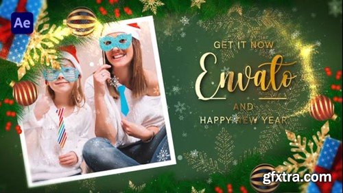 Videohive Merry Christmas Slideshow II Happy New Year 2025 55627766