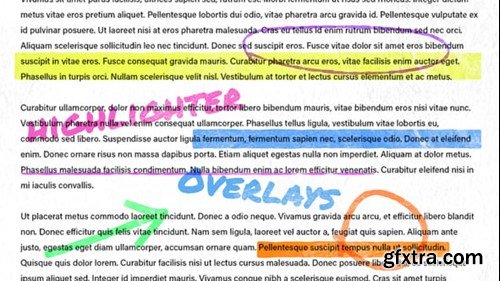 Videohive Media Highlighter Overlays 55470531