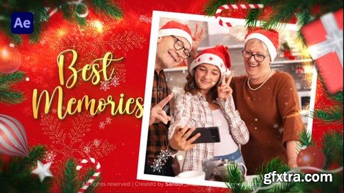 Videohive Merry Christmas Slideshow 2025 55628098