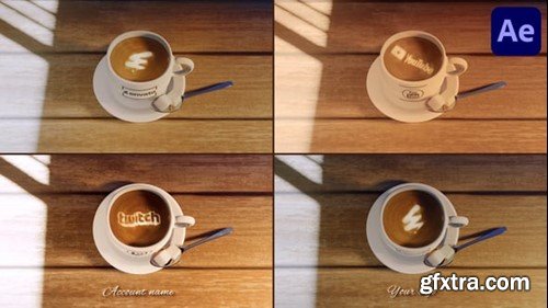 Videohive Coffee Logo Reveal for After Effects 55654321