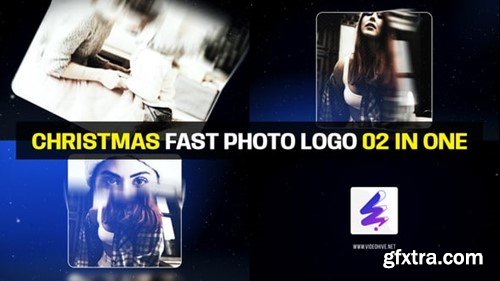 Videohive Christmas Fast Photo Logo 55620189