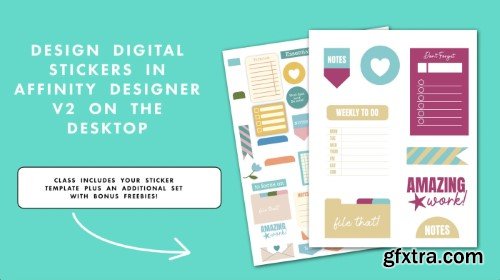 Learn to Design Digital Stickers in Affinity Designer 2 on the Desktop