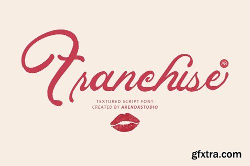 Franchise Script Font VTKRDXD