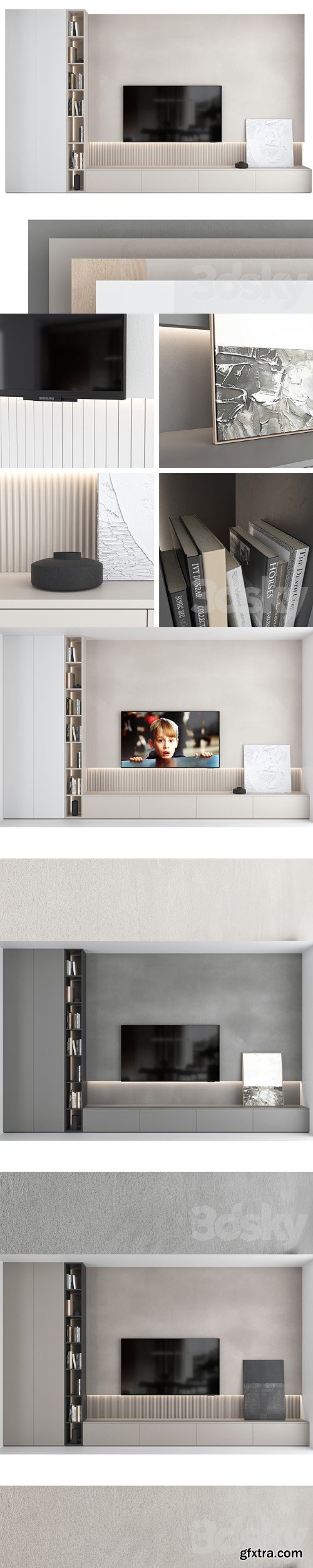 TV Wall Set 18