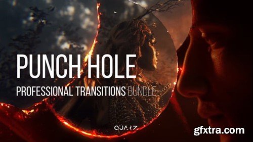 Videohive Punch Hole Transitions for After Effects 55612450