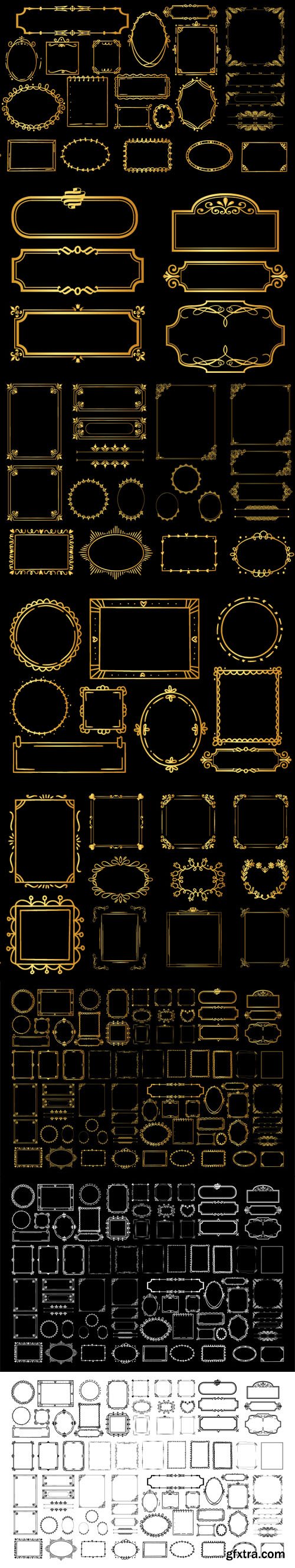 Borders & Frames Vector Design Templates