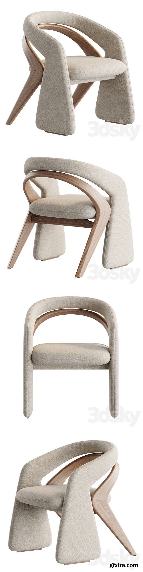 Olga Dining Chair by 1stdibs