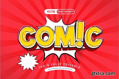 Fun Comic Text Effect HBJEK7W