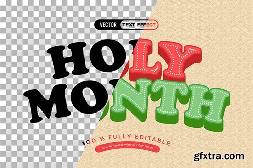 Holy Month Text Effect HX5RBNV