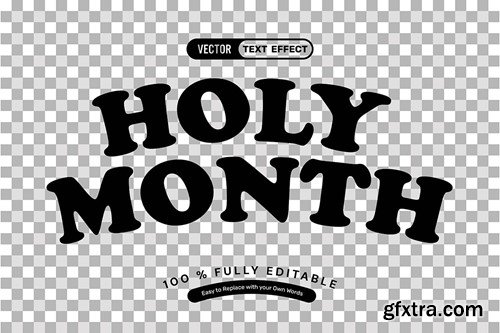 Holy Month Text Effect HX5RBNV