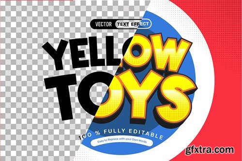 Yellow Toys Comic Text Effect E4VM93X