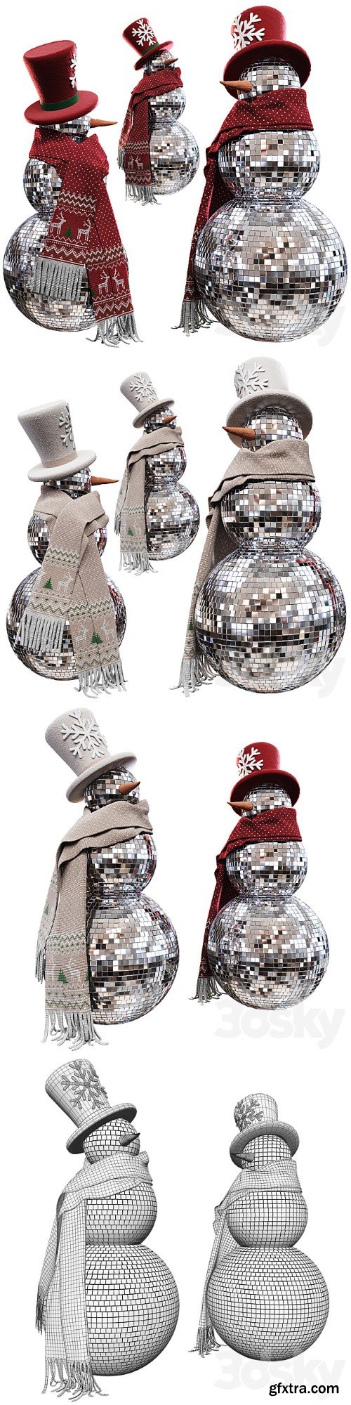 DISCO SNOWMAN