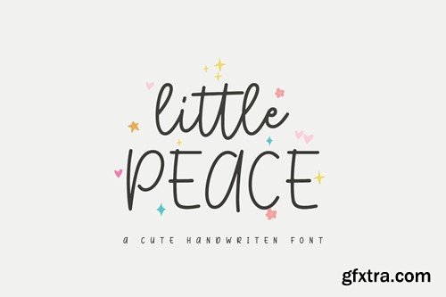 Little Peace - Cute Handwritten Font FWARNXJ