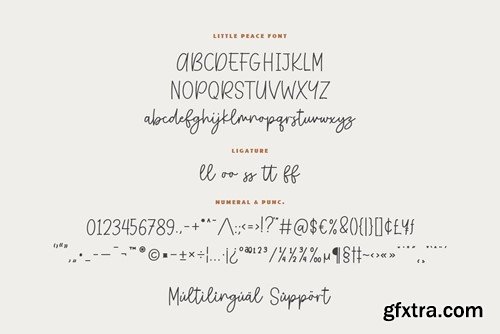 Little Peace - Cute Handwritten Font FWARNXJ