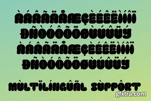 Chockis - Bubble Display Font 9VWVGVV