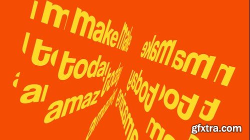 Videohive Dynamic Typography Loops 55654990