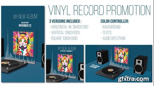 Videohive Vinyl Record Promotion 55638162