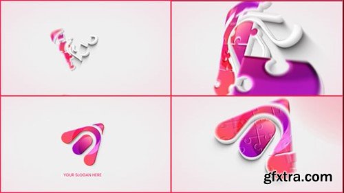 Videohive Puzzle Logo Reveal 55652588