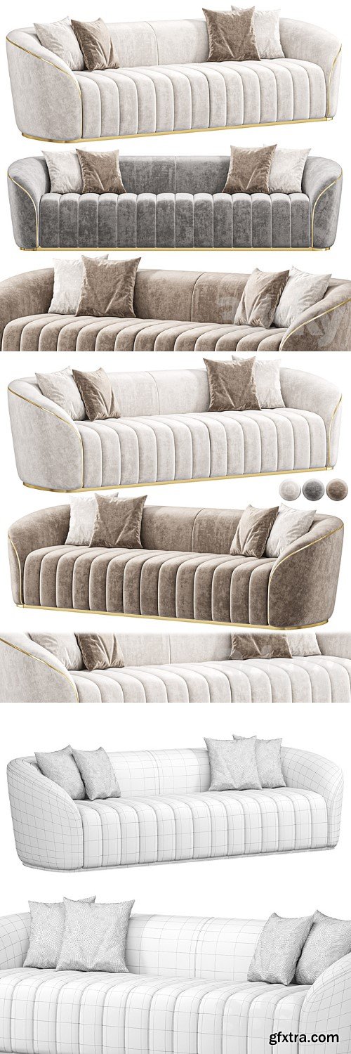 Edmont Sofa by Cazarina