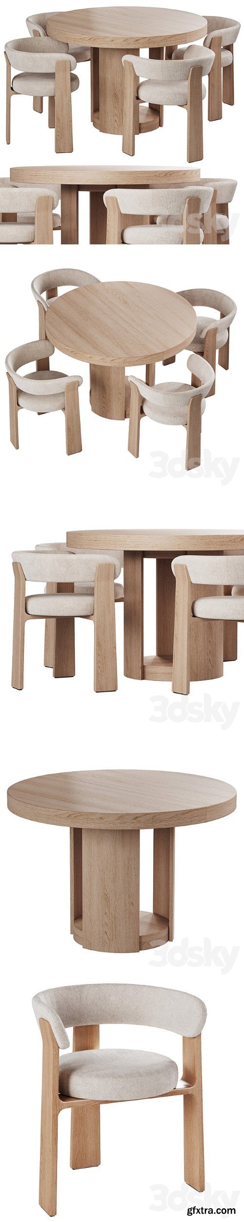 162 Dining Set by Kavehome