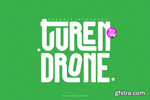 Turen Drone - Condensed Font 237Y3JZ