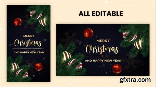 Videohive Merry Christmas Intro 2025 55691409