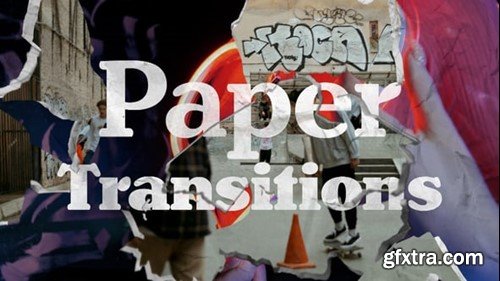 Videohive Paper Transitions 55674678