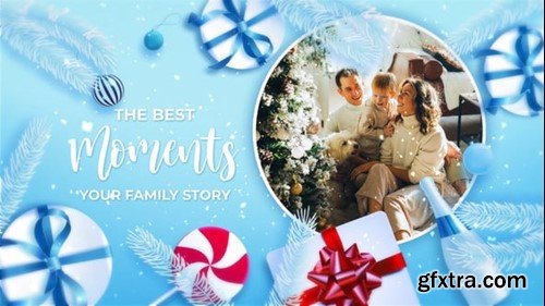 Videohive Merry Christmas New Year Slideshow 55680261