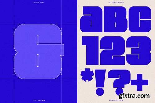 Scubik - Bold Modular Font 7J8FCR9