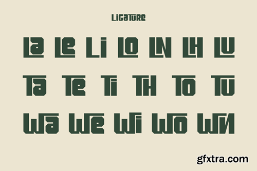 Gilndra Down - Thick Modern Font RZUBQ9K