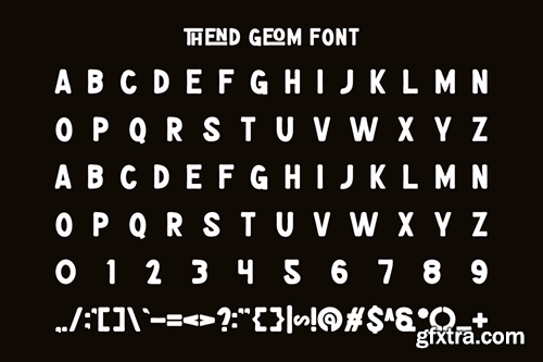 Thend Geom - Round Condensed Font 7HJFYX3