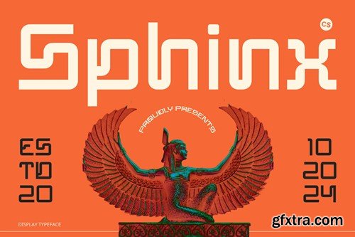 Sphinx – Futuristic Font 3XNX4TQ