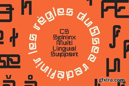 Sphinx – Futuristic Font 3XNX4TQ