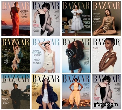 Harper\'s Bazaar USA - Full Year 2024 Collection