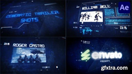 Videohive Cinematic Trailer Shots for After Effects 55694046